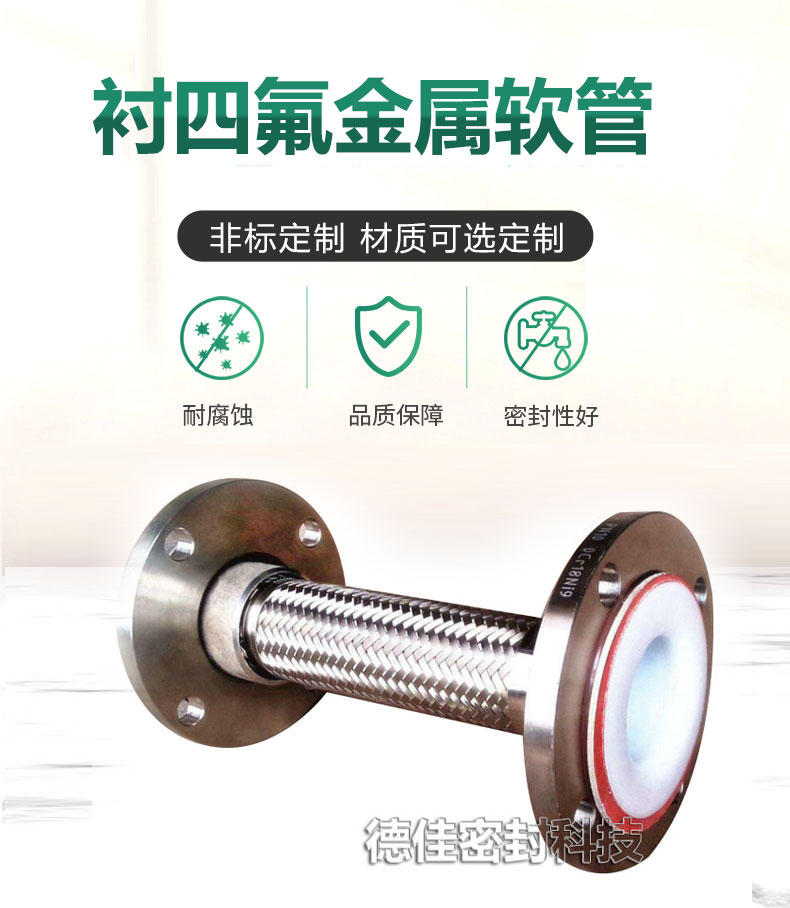 JR型衬四氟金属软管